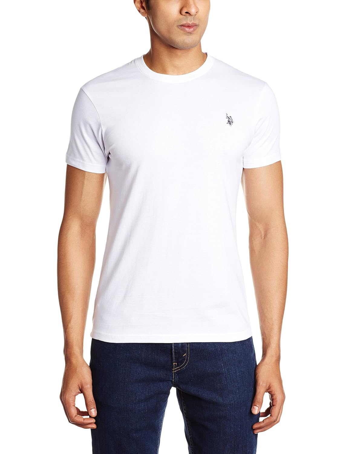 Buy US Polo Association Men's Crew Neck Cotton TShirt (I030001P1L