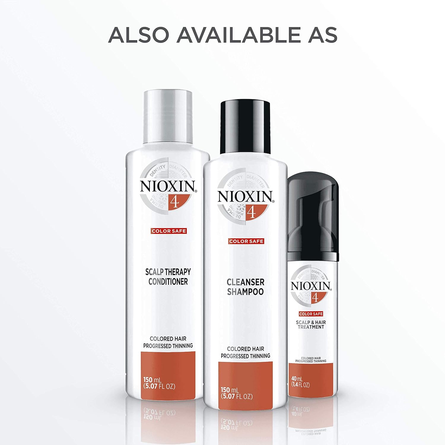 Nioxin Scalp and Hair Leave,In Treatment System 4 for Color Treated Hair with Progressed Thinning, 3.4 Fl Oz: Premium Beauty
