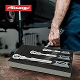 Neilsen CT5797 3pc Extending Ratchet Set 1/4in 3/8in 1/2in Drive 18 Degree view 8