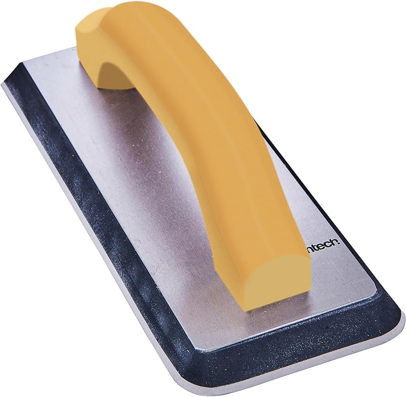 Amtech Tile Grout Float Dual Edges 240x100mm High Density Foam Pad Aluminium