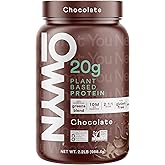 OWYN Only What You Need Dairy Free Protein Powder with 20g Protein, Probiotics, Superfoods Greens, Pea, Chia and Pumpkin Seed Blend (Chocolate, 2.2 Pound - Pack of 1)