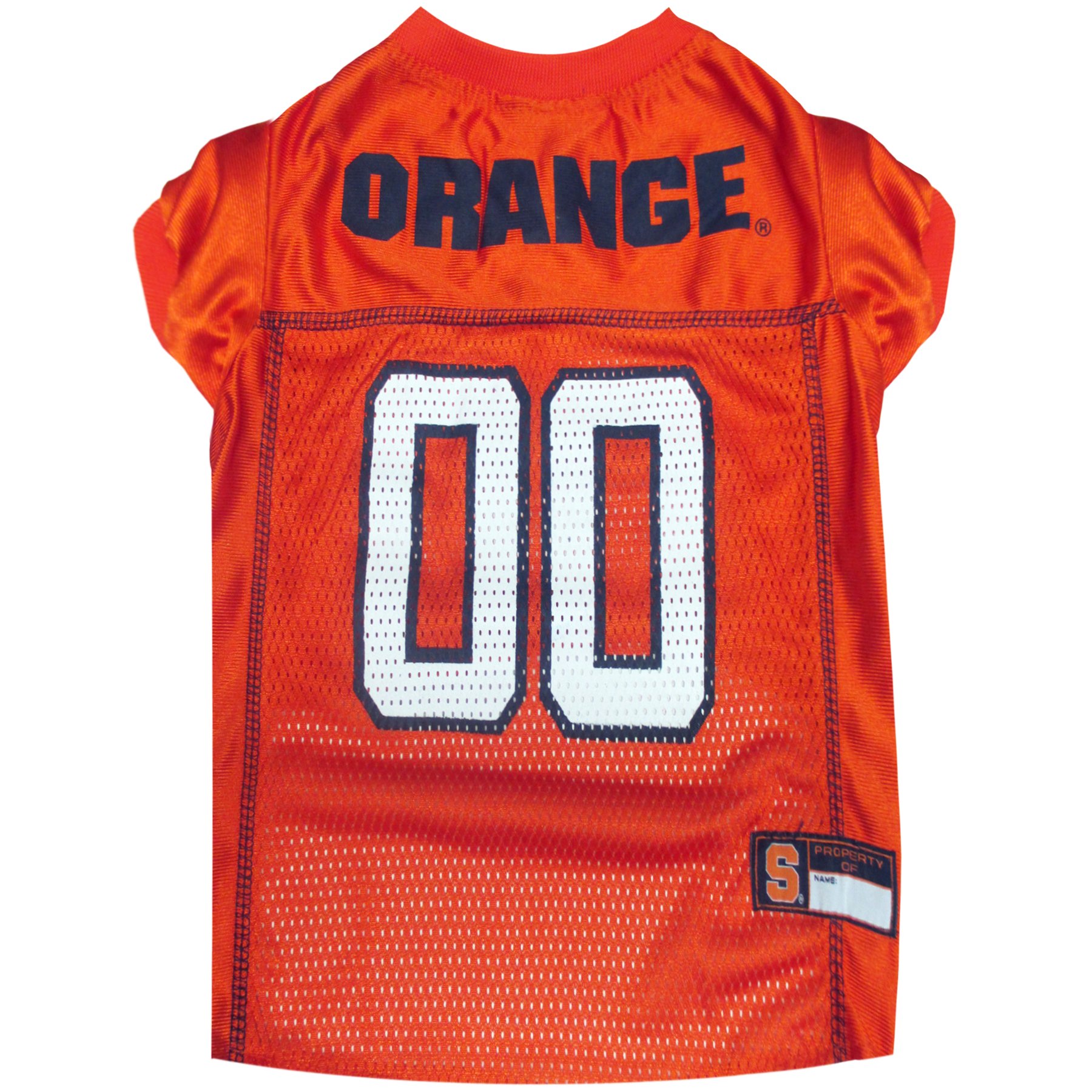 Pets First NCAA College Syracuse Orange Mesh Jersey for DOGS & CATS, XX-Large. Licensed Dog Jersey with your Favorite Football/Basketball College Team โ image 1