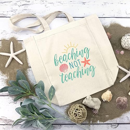 beaching not teaching bag