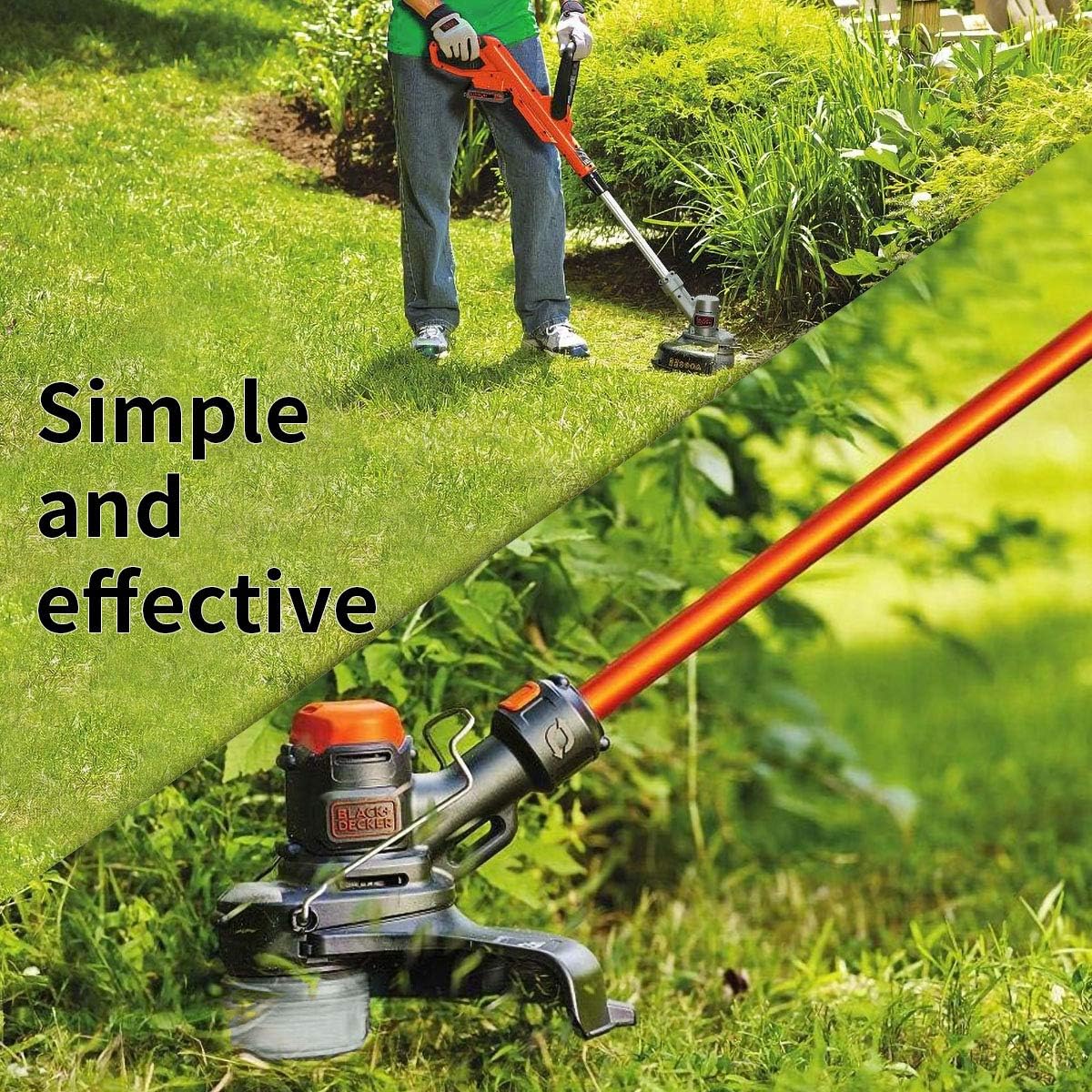 Weed Eater Spool Compatible with Black+Decker AF-100, 30 Feet/0.065 Inch Line String Trimmer Generic Autofeed System Replacement Spool (6 Spool, 1 Cap, 1 Spring) : Garden & Outdoor