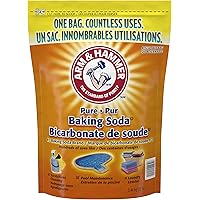 ARM & HAMMER Baking Soda, For Baking, Cleaning and Deodorizing, 5.44-kg Resealable Bag