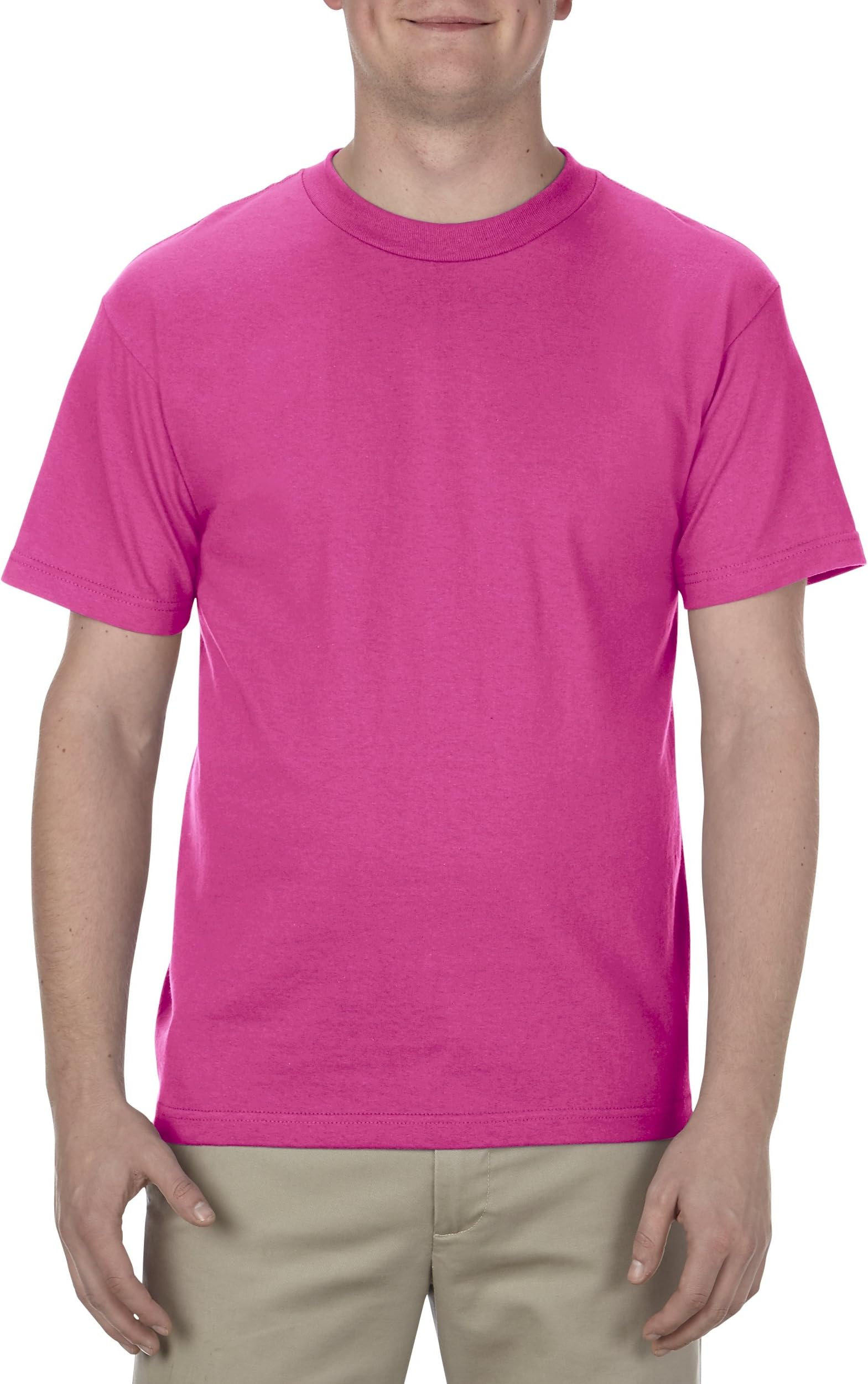 AlStyle Apparel AAA Plain Blank Men's Short Sleeve T-Shirt Style 1301 Crew Tee
