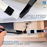 TDBS The Dustpan and Brush Store 2 in 1 Window Gap Cleaning Tool view 4