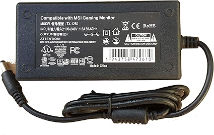 10Ft AC/DC Adapter Replacement For Roland Model PSB-12U