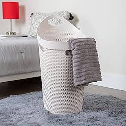 Mind Reader 60L Rolling Laundry Hamper, Clothes