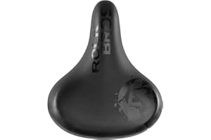 ROCKBROS Comfortable Bike Seat Cushion Dual Shock Absorber Bike Saddle Waterproof Wide Soft Bicycle Seat for Mountain Road Bi