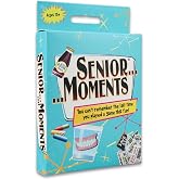 TDC Games Senior Moments Travel Edition &ndash; Memory Card Game for Adults, Pocket-Size Travel Card Game with 46 Memory Cards and Instructions, Quick Play Party Game for Road Trips and Family Vacations