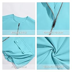 Tankaneo Womens Casual Zip Up Vest Cargo Oversized