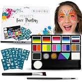 Fusion Body Art Perfect Professional Face Paint Kit, Hypoallergenic Vegan