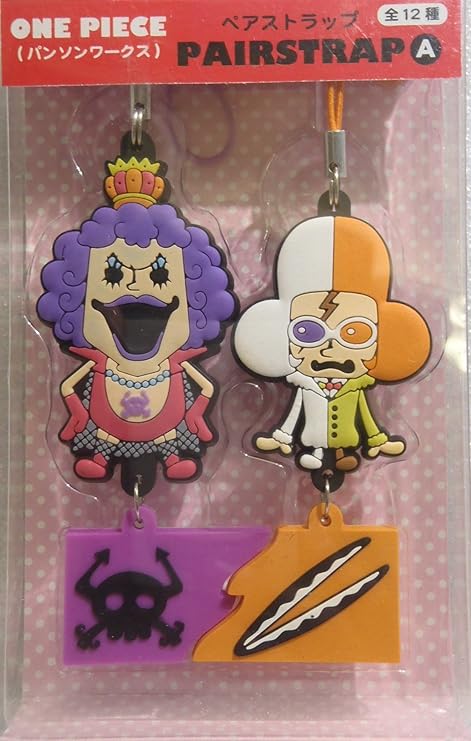 Amazon One Piece パンソンワークス ラバーストラップ イワンコフ イナズマ アニメ 萌えグッズ 通販