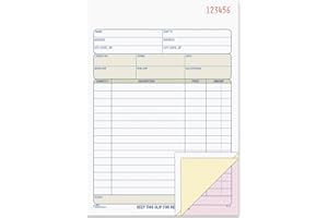 TOPS Sales Order, Carbonless Triplicate, 5.5 x 7.875 Inches, 50 Sets per Book (46510)