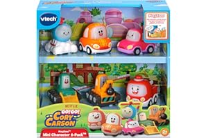 VTech Go! Go! Cory Carson PlayZone Mini Character 6-Pack, Multicolor