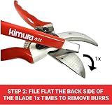 Kimura 5 Pro Garden Tool Sharpener Premium Carbide Sharpener for Pruners Loppers view 5