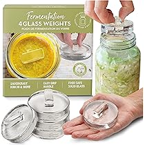 BRILLENTI Kit De Couvercles De Fermentation Pour Bocaux Mason à