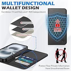 SHIELDON Case for iPhone 16 Plus 5G 6.7", Genuine