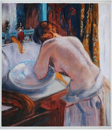 La Toilette Edgar Degas Reproduction Peinture A L Huile Peinte A La Main Jeune Femme Nue