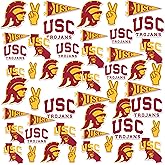 University of Southern California USC 50ct Premium Mixed Vinyl Sticker Pack for Laptop Water Bottle Tablet Scrapbooking Skateboard Indoor Outdoor Decals