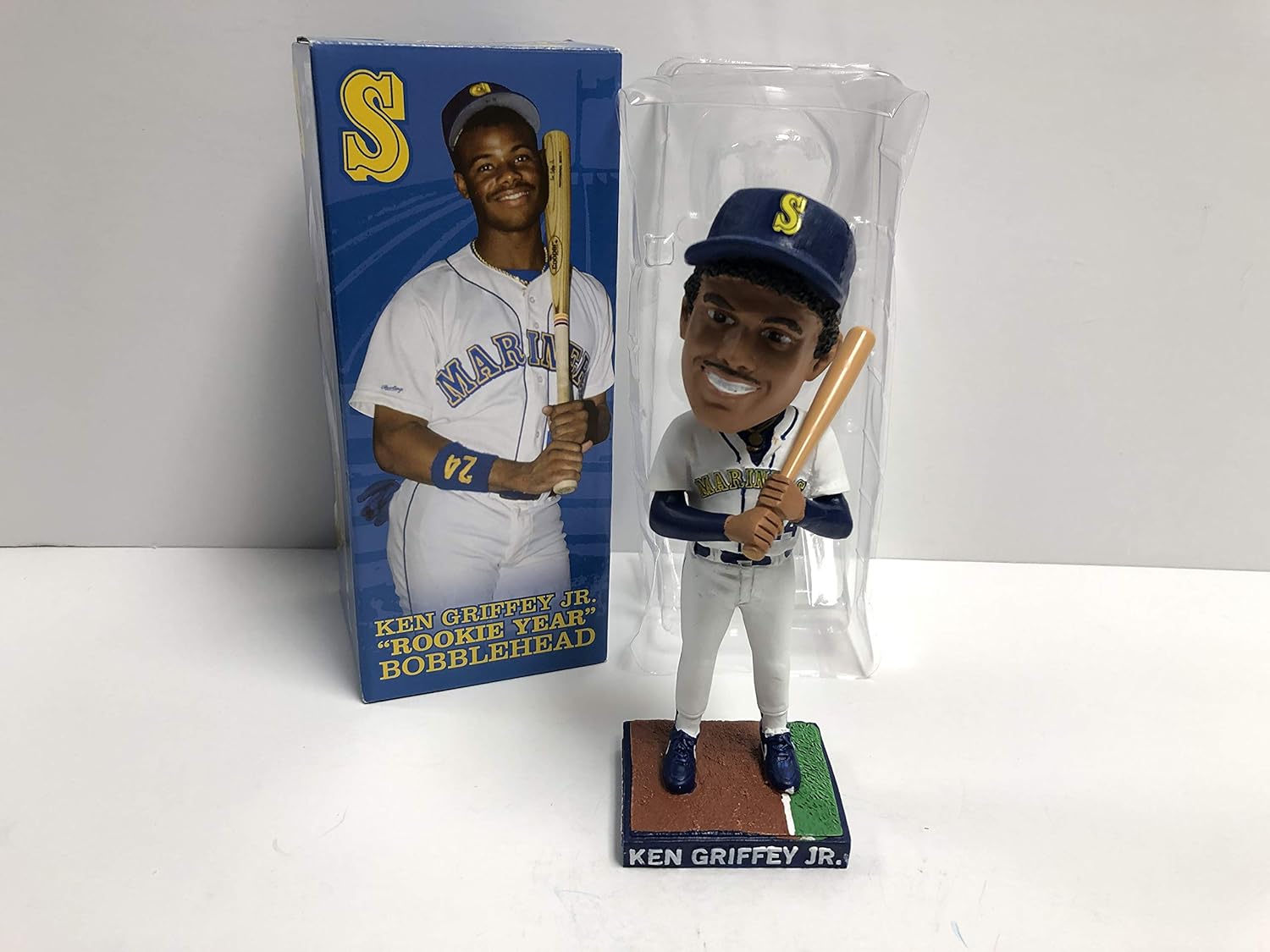 Ken Griffey Jr ROOKIE of the YEAR Seattle Mariners Bobble Bobblehead