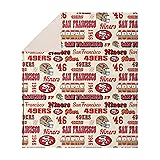 FOCO San Francisco 49ers NFL Retro Sherpa Fleece