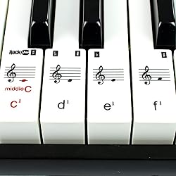RockJam 49 Key Keyboard Piano,Sheet Music