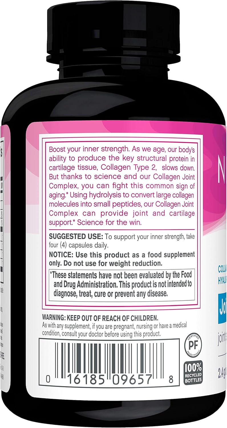 NeoCell Joint Complex, Type 2 Hydrolyzed Collagen Plus Joint & Cartilage Support, 120 Capsules (Package May Vary): Health & Personal Care