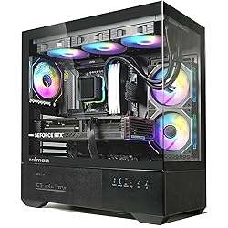 Zalman CHRONIX Mid Tower ATX Gaming PC Case with 3