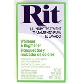 Rit Dye Laundry Treatment Whitener and Brightener Powder, 1 oz, 3-Pack