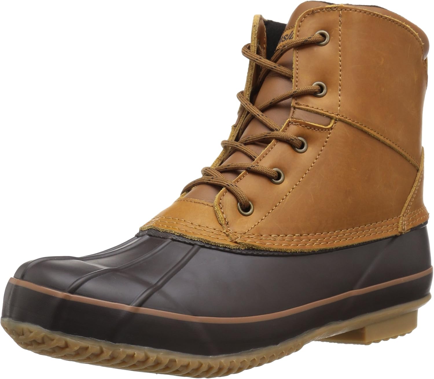 mens lace up duck boots