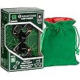 Hanayama - BPuzzled Chain Level 6 Puzzle, with Green Velvet, RED Satin Drawstring Pouch, Bundled