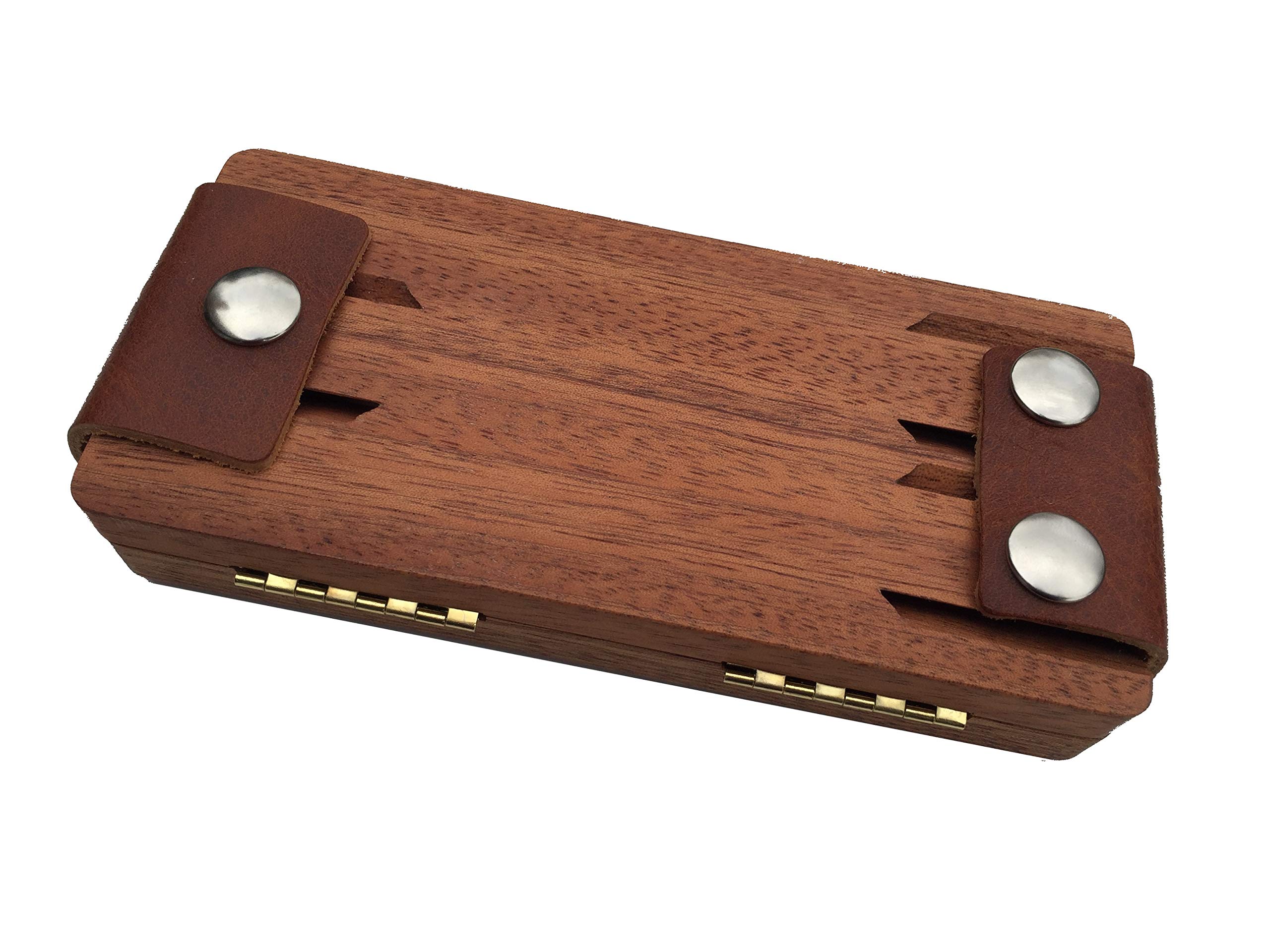 Broken Limb Mahogany Wood Dart Case