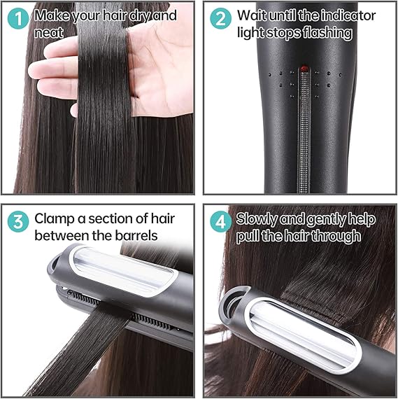 rotating hair crimper