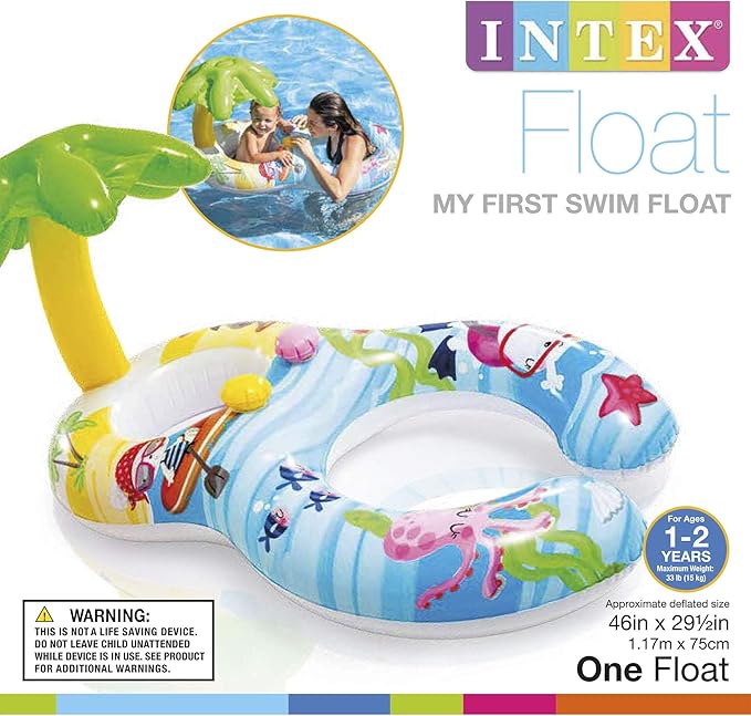 intex my first swim float