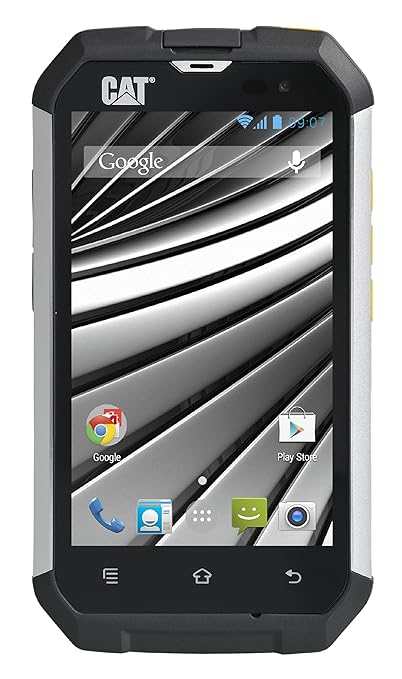 CAT B15 Q Smartphone (10,1 cm (4 Zoll) Touchscreen, 5 Megapixel Kamera, LED Blitz, 1,3 GHz Quad-Core Prozessor, Android 4.4 K