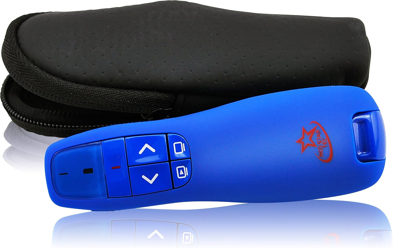 Red Star Tec Wireless Powerpoint and Keynote Presentation Remote Clicker PR-819 (Blue, 1 Pack) - Image 4