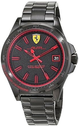 Scuderia Ferrari Analog Black Dial Mens Watch - 0830425