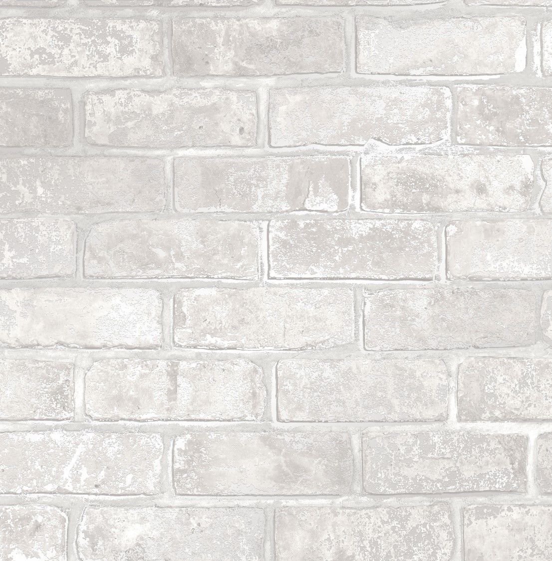 Fine Decor FD41953 Loft Brick Wallpaper, White