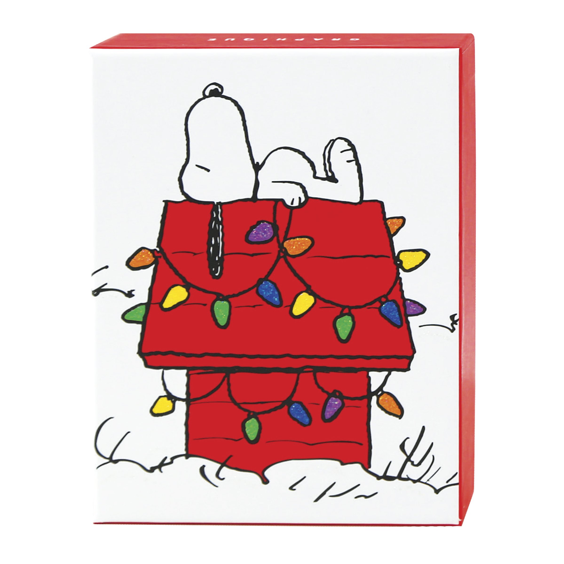 Graphique Peanuts House Boxed Holiday Cards, Pack of 20 Cards and Envelopes (BH205)