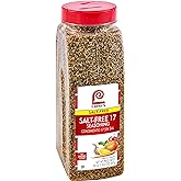Lawry's Salt Free 17 Seasoning, 20 oz - One 20 Ounce Container of 17 Seasoning Spice Blend Including Toasted Sesame Seeds, Turmeric, Basil and Red Bell Pepper for Seafood Poultry and Beef