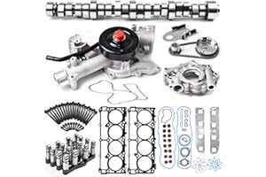 TREXCAR MDS Lifters Camshaft Kit Oil & Water Pump Kit Fits for 2003-2008 Dodge Ram 1500 5.7L Hemi V8 Engine Overhaul Kit Part# HS26284PT1 53022064AA 53021726AE 53021728AE