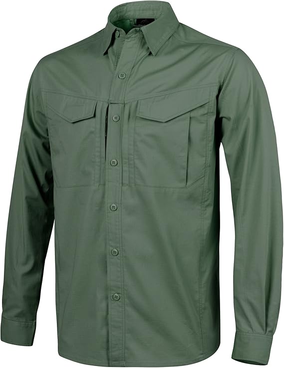 Amazon Helikon Tex メンズ Defender Mk2 長袖シャツ オリーブグリーン Tシャツ カットソー 通販