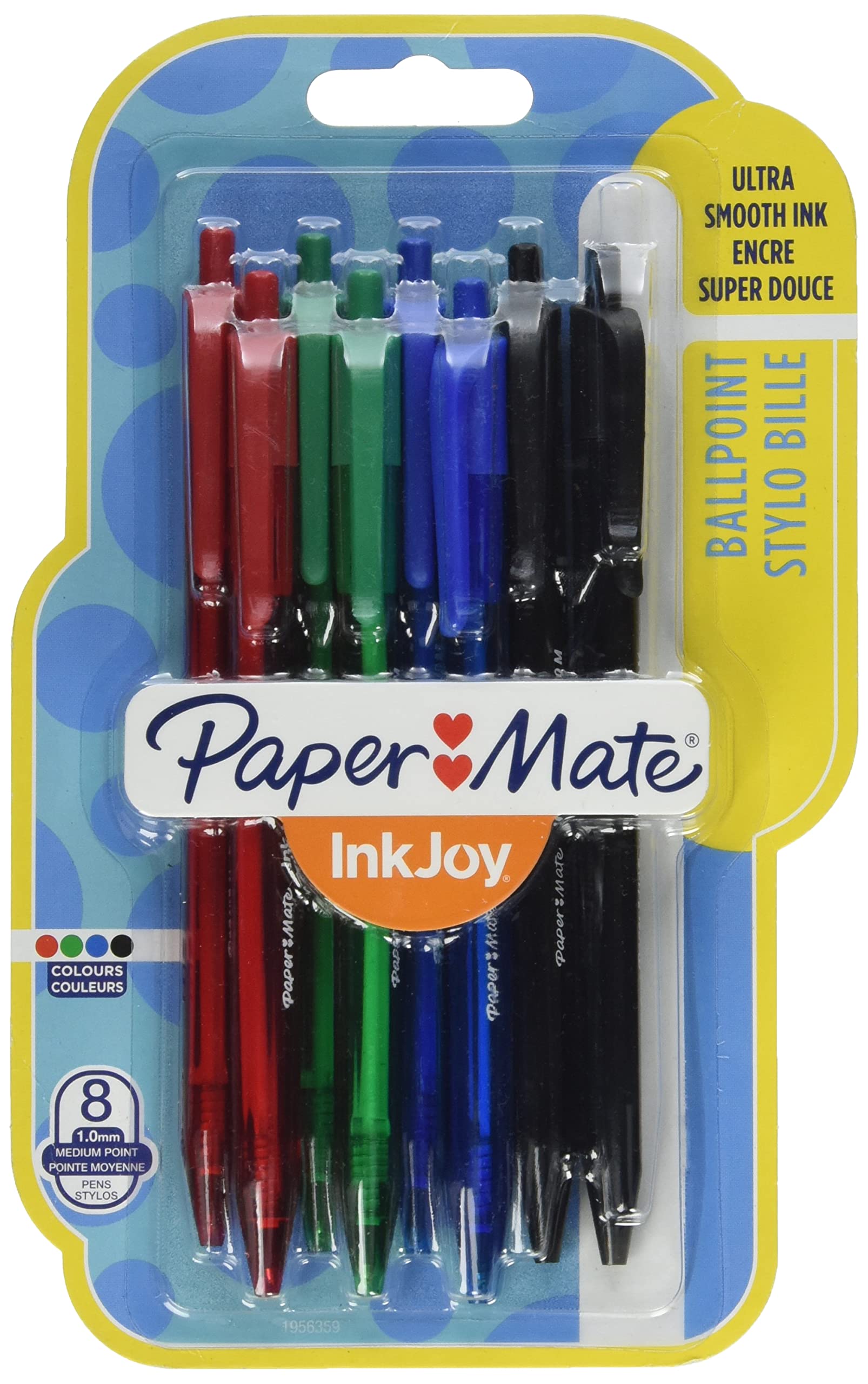 Papermate Inkjoy Pack of 8 Assorted Ballpoint Pens