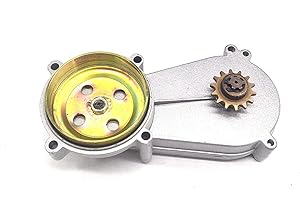 Chanoc T8F 11 Tooth Sprocket Transmission Gearbox for 47cc 49cc Pocket Bike Dirt Bike Mini ATV Chopper Silver