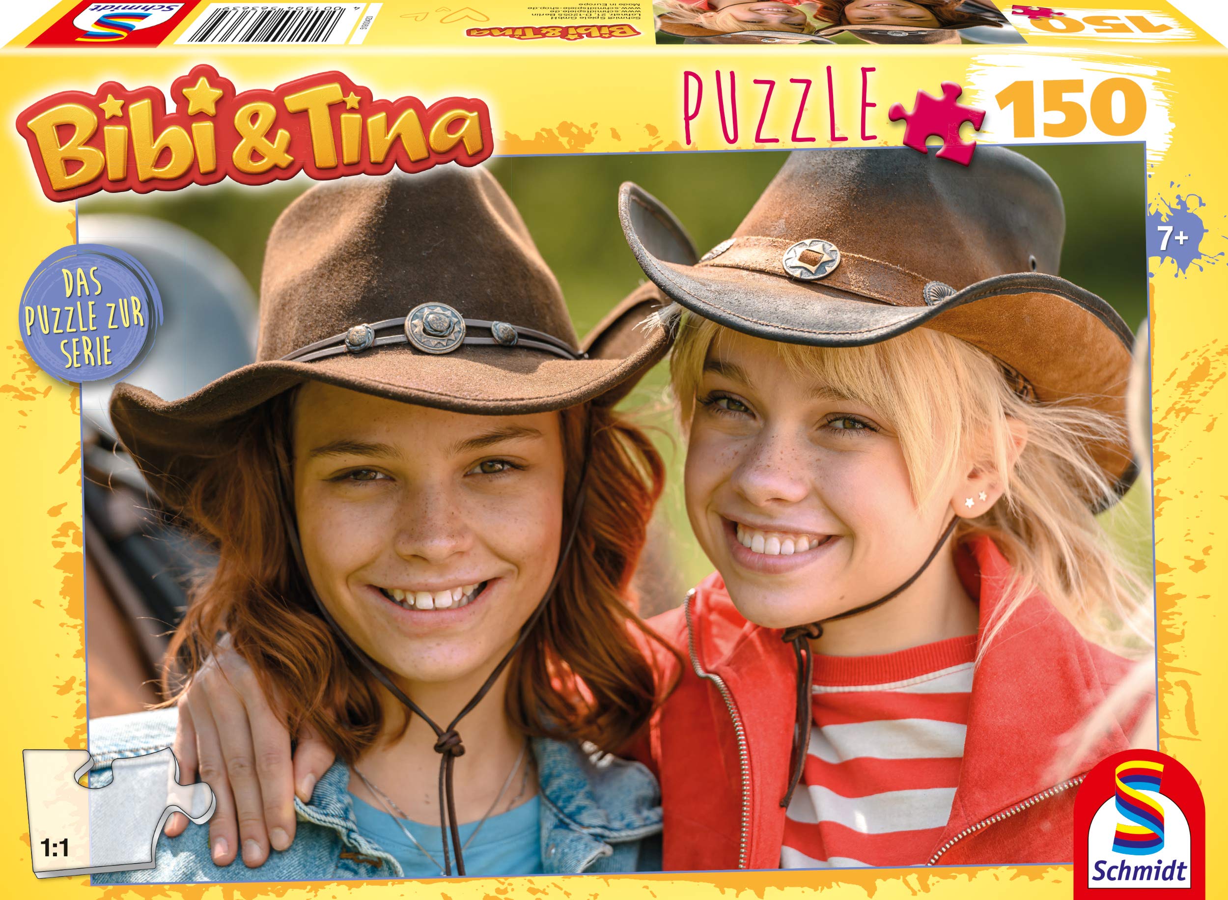 Schmidt Spiele Bibi and Tina 56363 Children's Puzzle 150 Pieces for TV Series