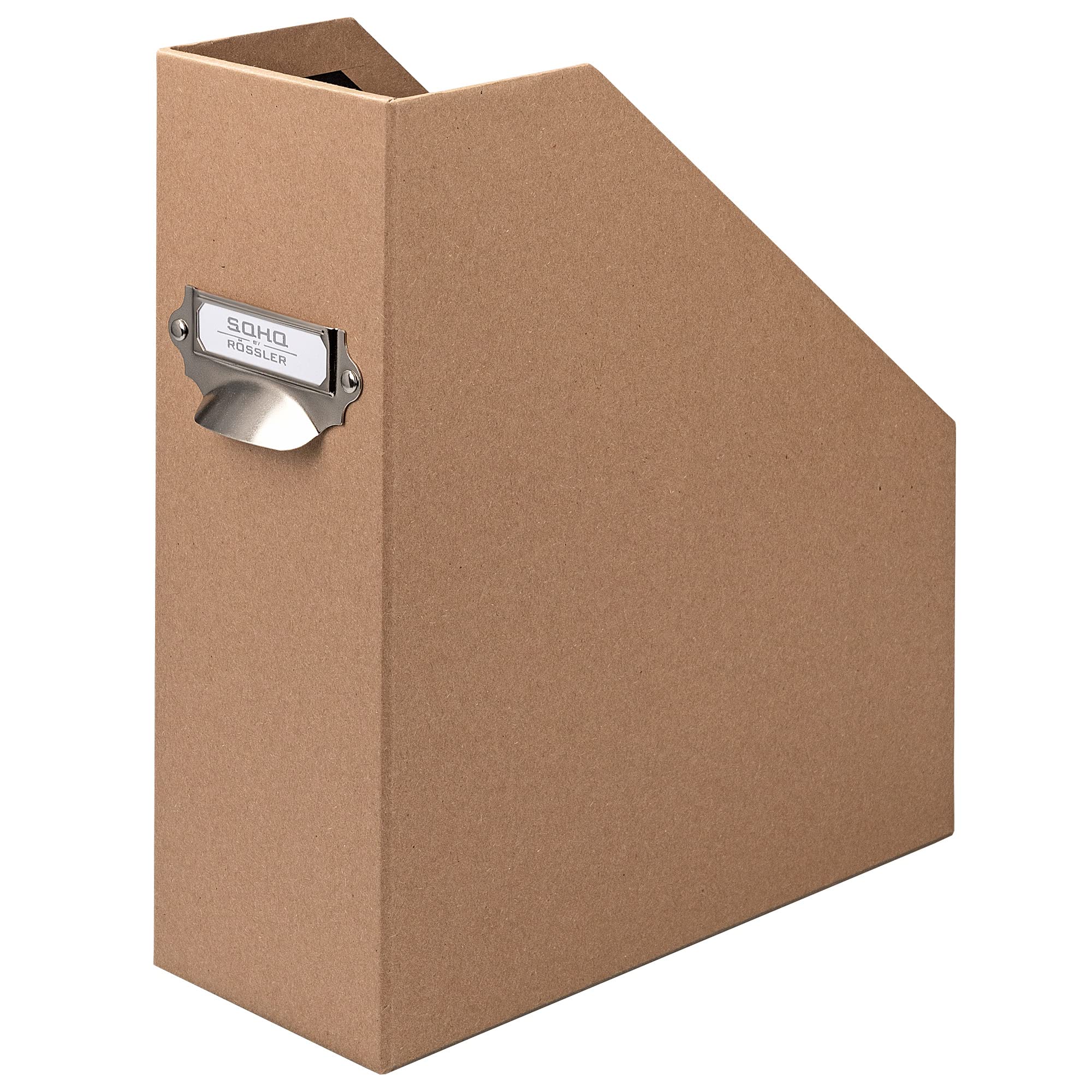 S.O.H.O. 1318452621 A4 Kraft Magazine Box with Handle
