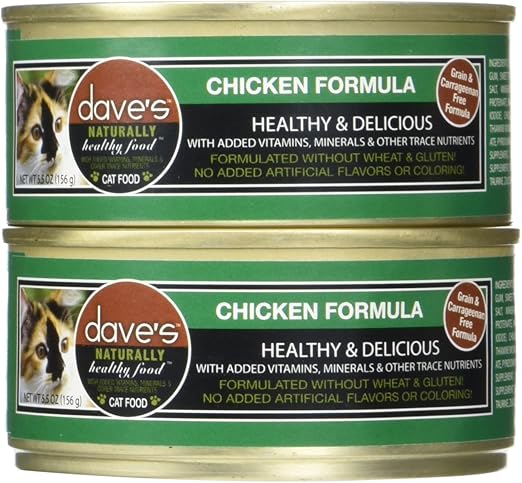 dave's naturally healthy cat food