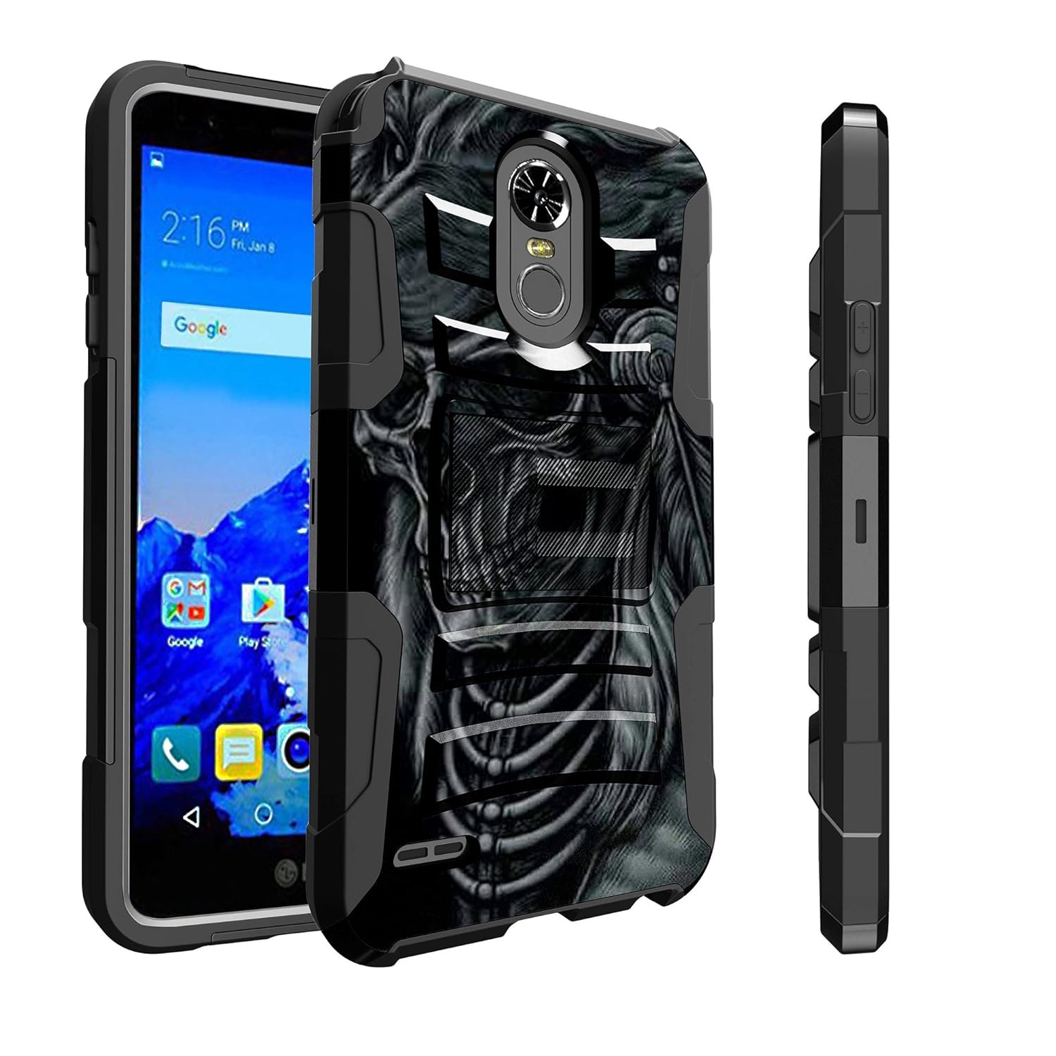 Best wolf phone case for lg stylo 3